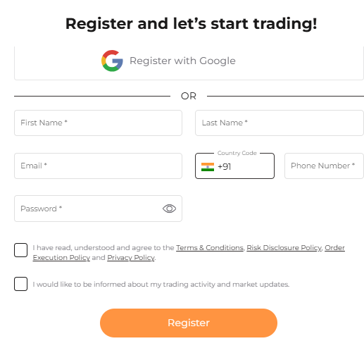 Capitalix Review: Scam or Legit 3 Capitalix Sign up page