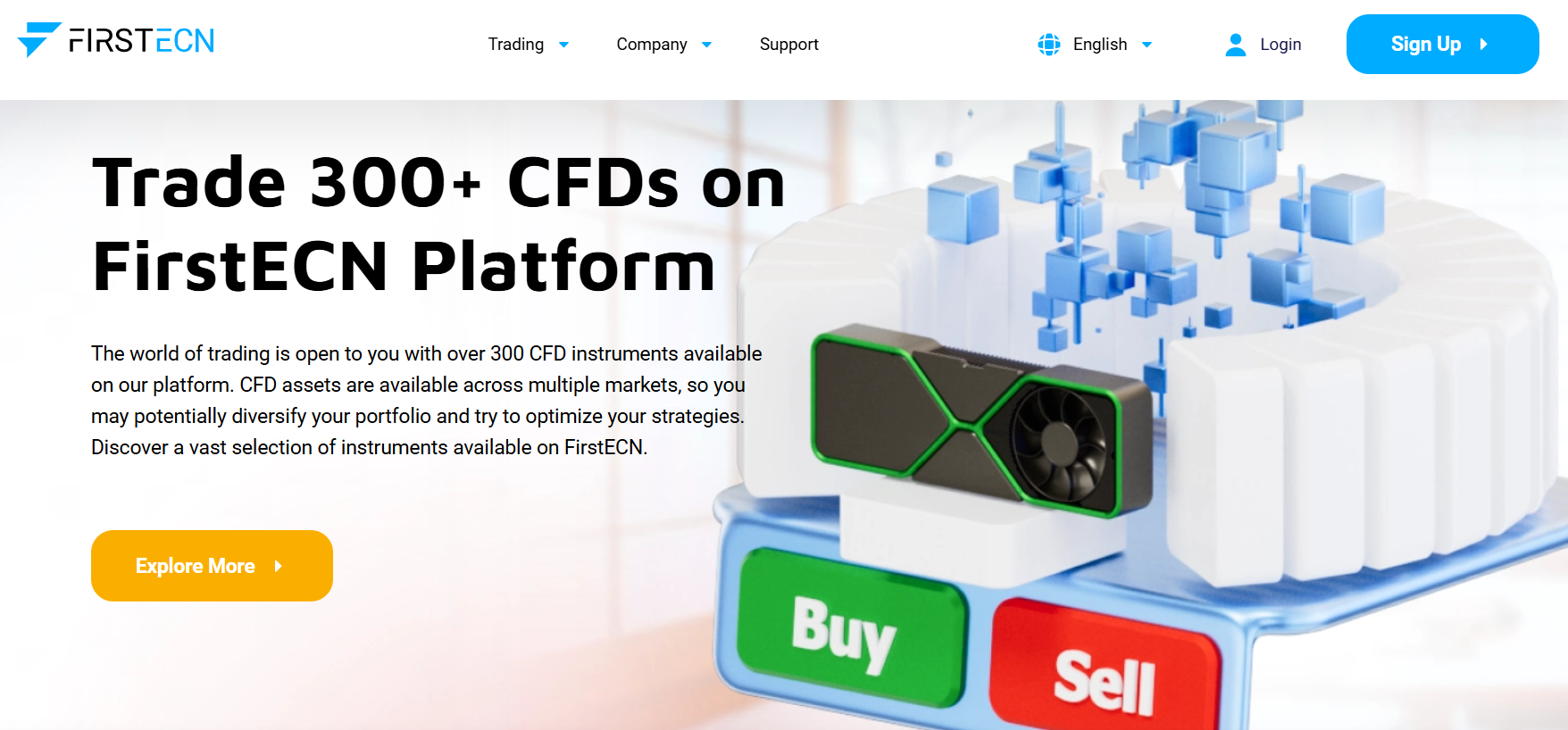 مراجعة تداول FirstECN منصة موثوقة وآمنة 2 منصة FirstECN