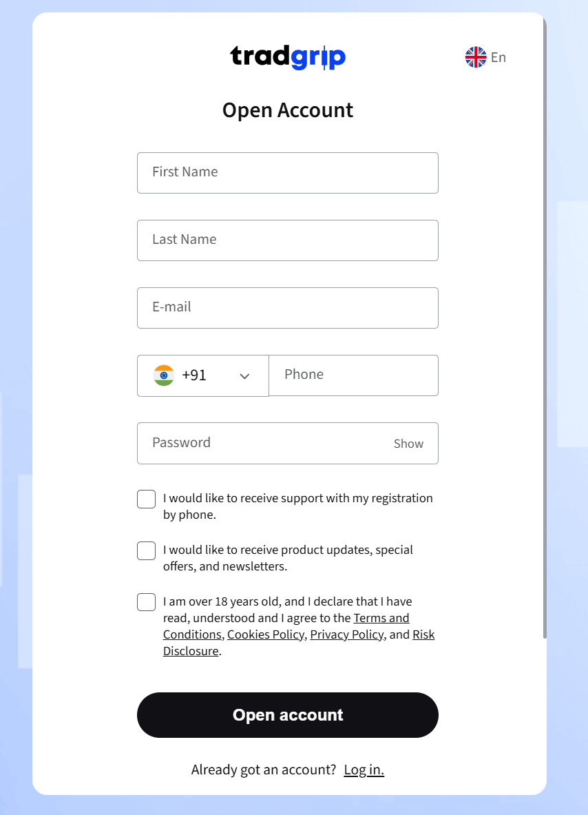 Step-by-Step Guide to Opening a TradGrip Account in 2025 2 TradGrip